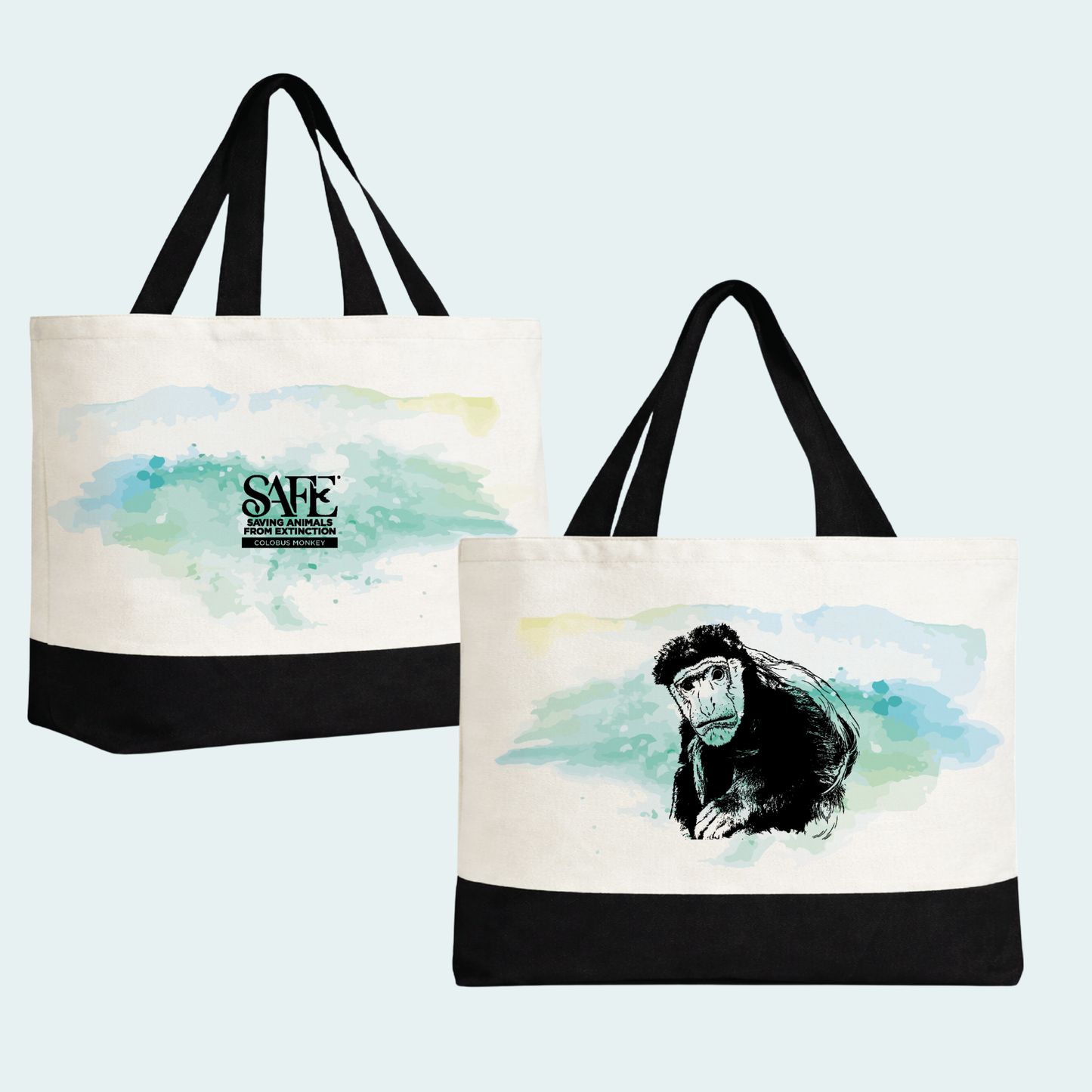 Guereza Colobus Fundraiser (Limited Edition for August) Tote Bag