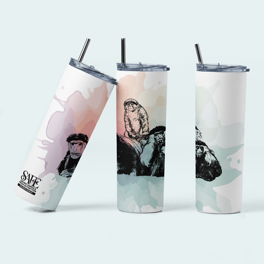 Colobus Mixed Species Fundraiser (Limited Edition for August) 20oz Tumbler