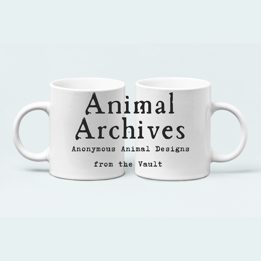 Animal Archives (Anonymous Animal Designs from the Vault) Mugs