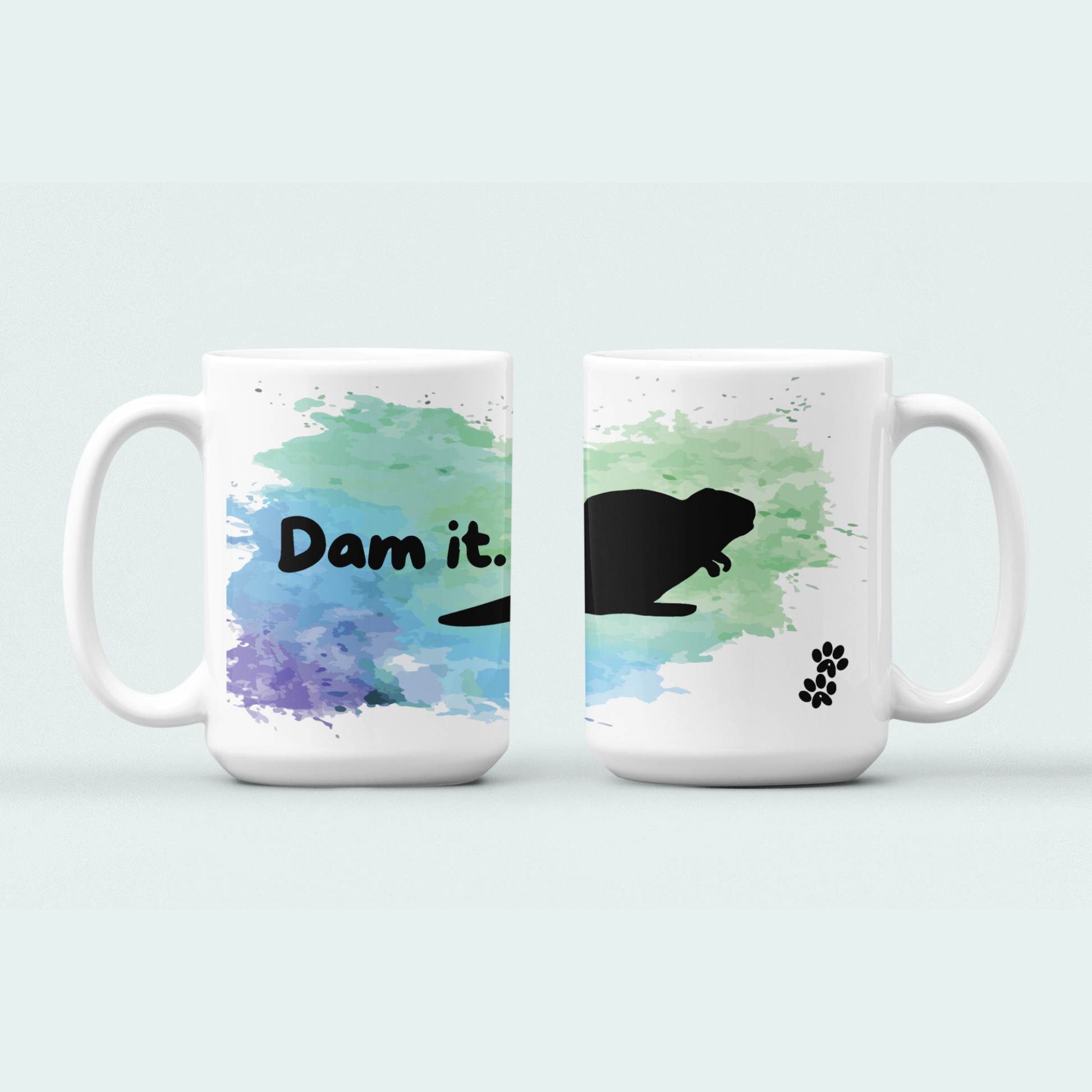 Dam it Beaver (Limited Edition for April) Mug – Animals Anonymous Apparel