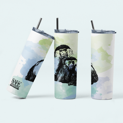 Angolan Colobus Fundraiser (Limited Edition for August) 20oz Tumbler
