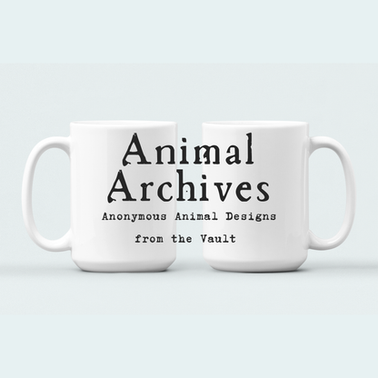 Animal Archives (Anonymous Animal Designs from the Vault) Mugs
