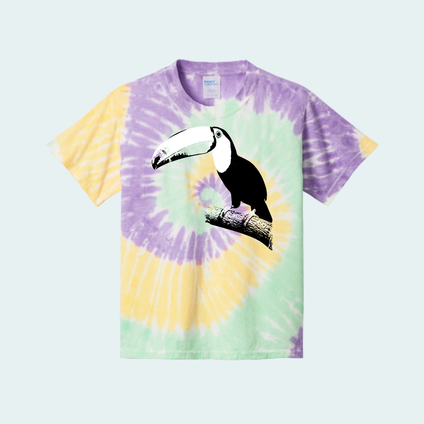 Toco Toucan (Limited Edition for June) Tie Dye YOUTH Tee