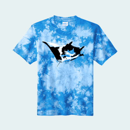 Manta Ray  (Limited Edition for June) Tie Dye YOUTH Tee