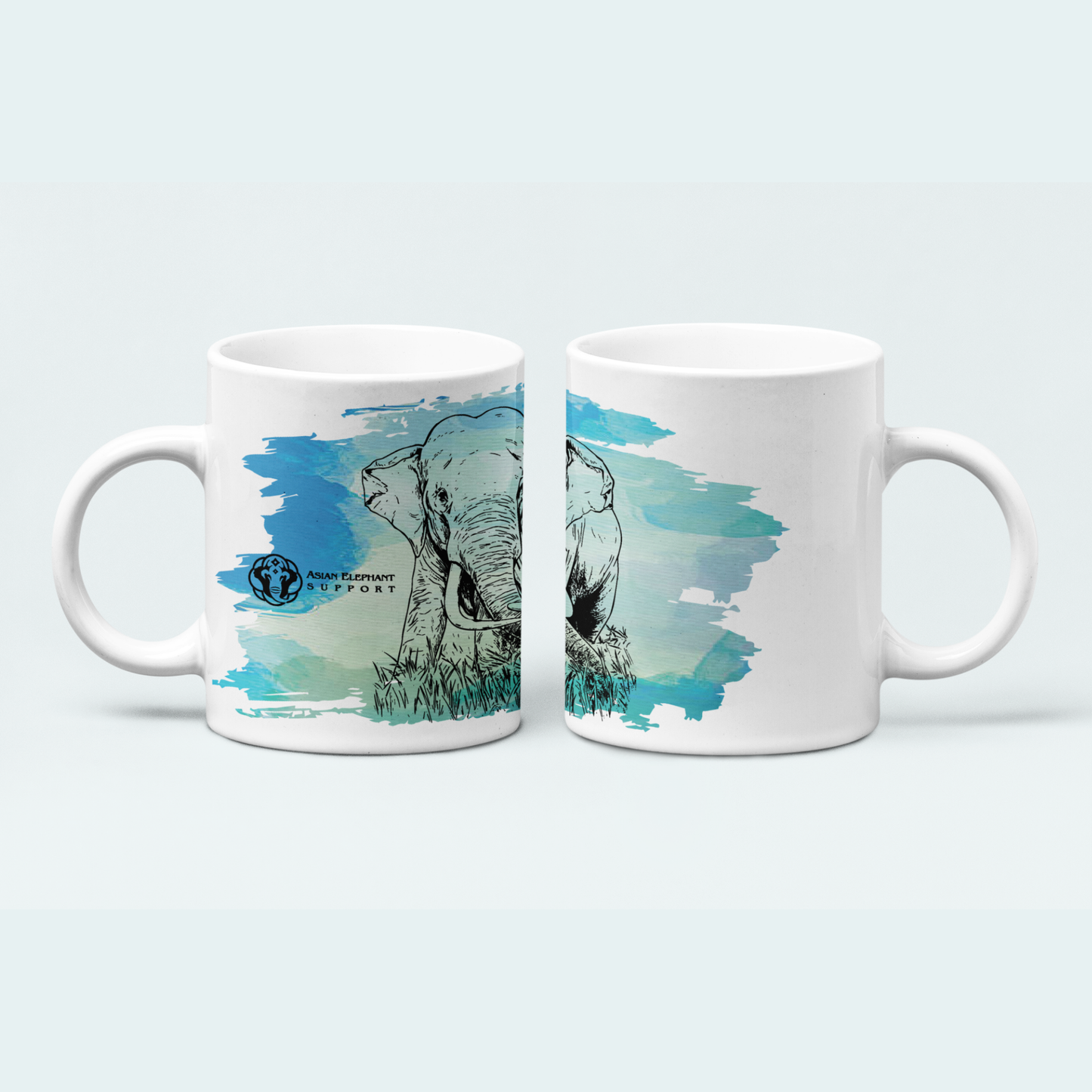 Asian Bull Elephant Fundraiser (Limited Edition for August) Mug