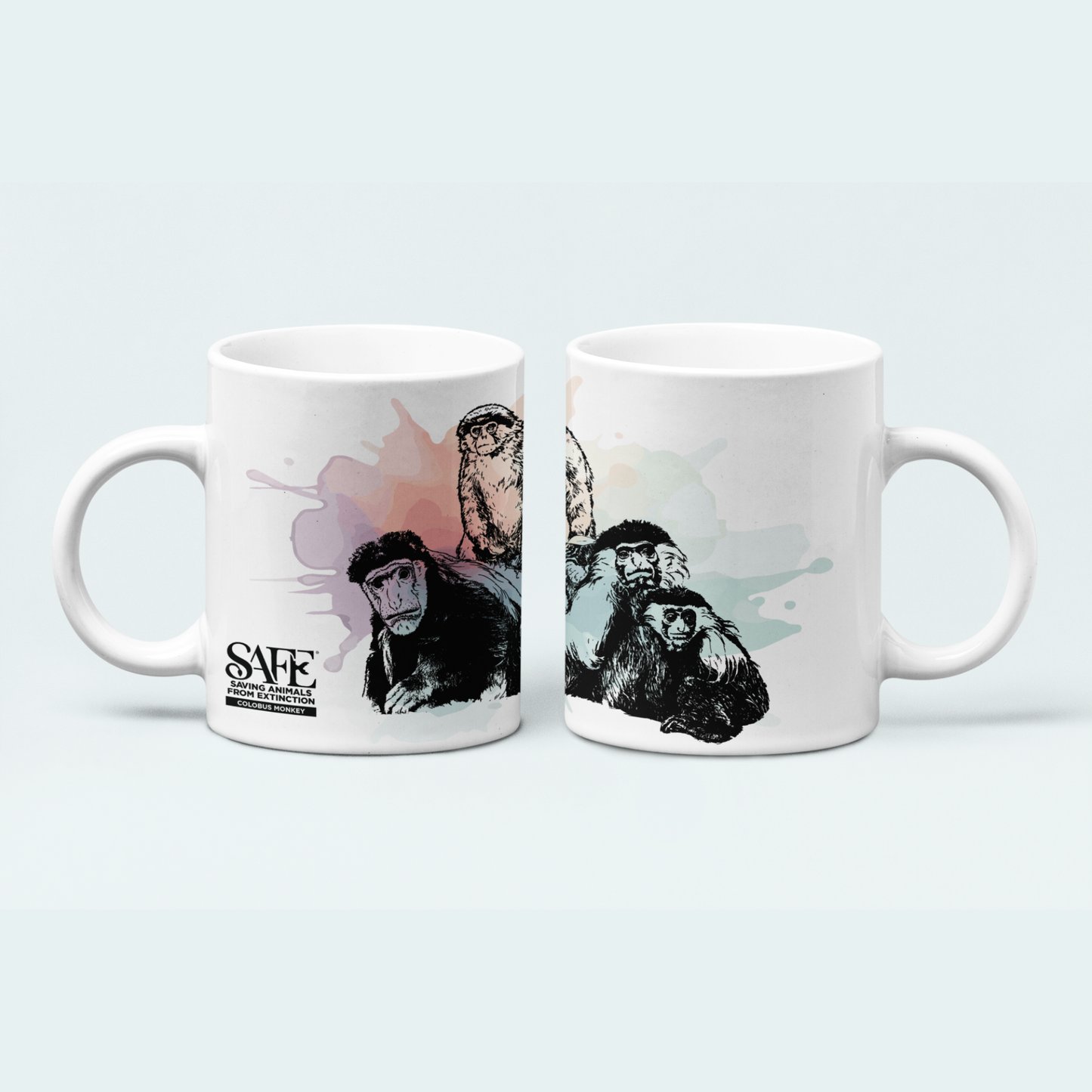 Colobus Mixed Species Fundraiser (Limited Edition for August) Mug