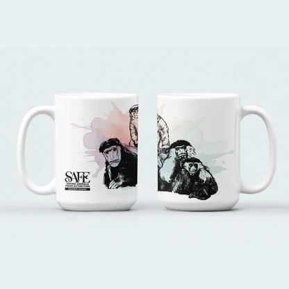 Colobus Mixed Species Fundraiser (Limited Edition for August) Mug