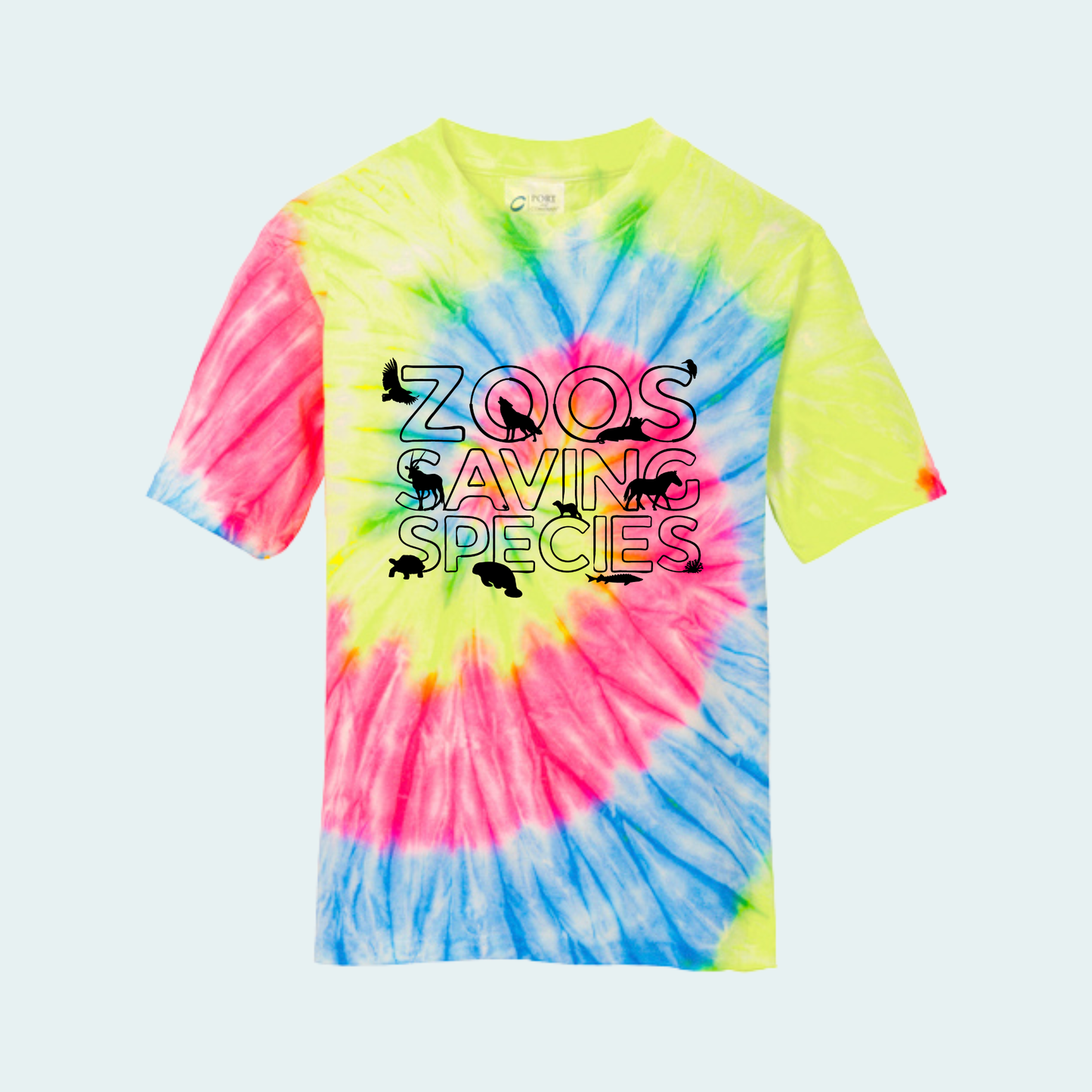 Zoo Saving Species  (Limited Edition for June) Tie Dye Unisex Tee