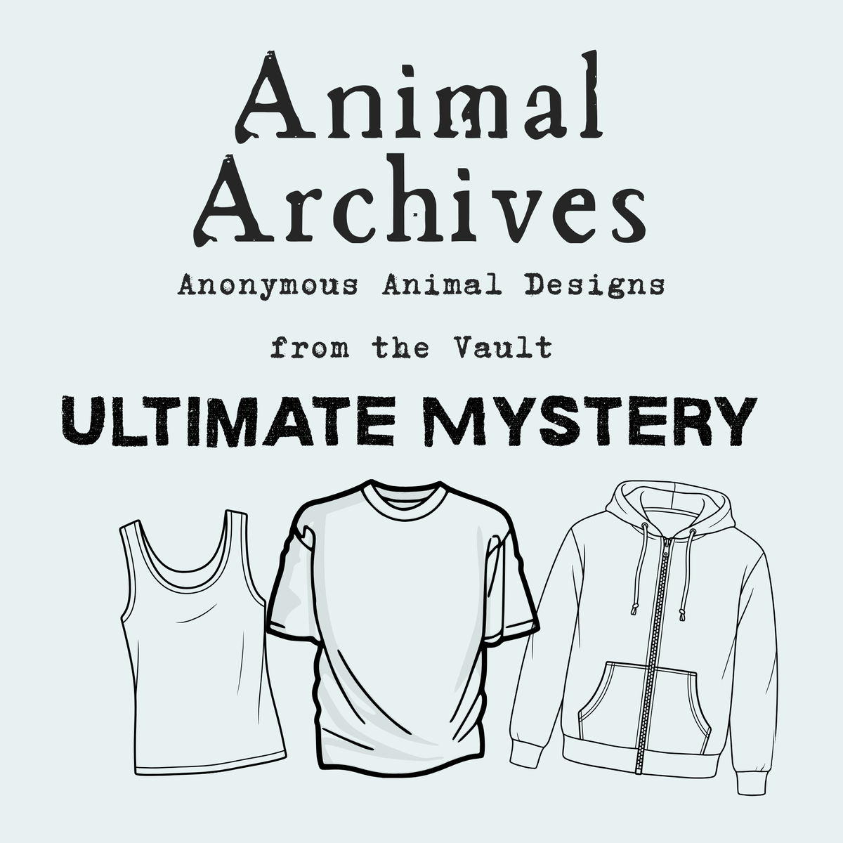 Animal Archives (Anonymous Animal Designs from the Vault) Ultimate Mystery Items