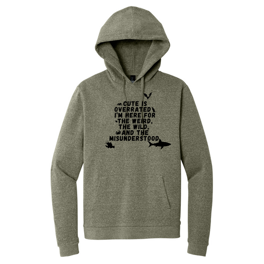 Cute is Overrated - Unisex Hoodie