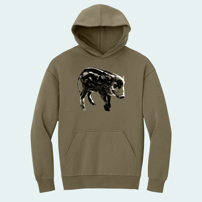 Red River Hog Piglet (Limited Edition for January) Heavy Hoodie