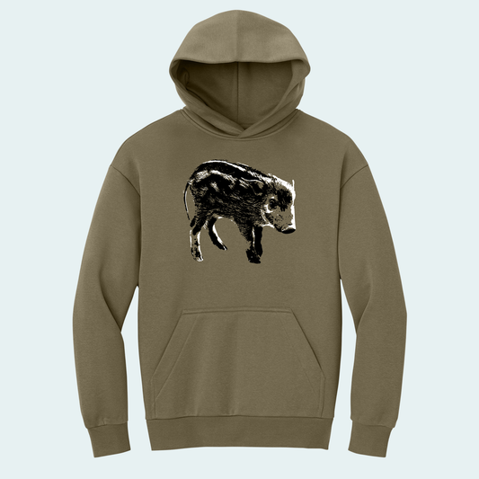 Red River Hog Piglet (Limited Edition for January) Heavy Hoodie