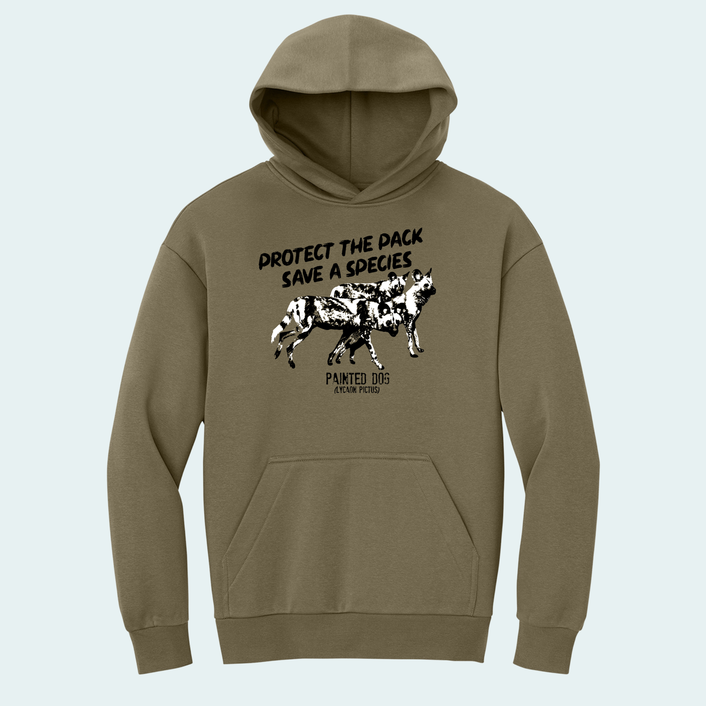 Painted Dog Research Fundraiser (Limited Edition for January) Heavy Hoodie