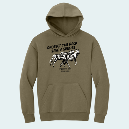 Painted Dog Research Fundraiser (Limited Edition for January) Heavy Hoodie