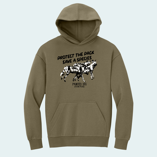 Painted Dog Research Fundraiser (Limited Edition for January) Heavy Hoodie
