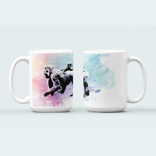 Gorilla with Baby (Limited Edition for January) Mug