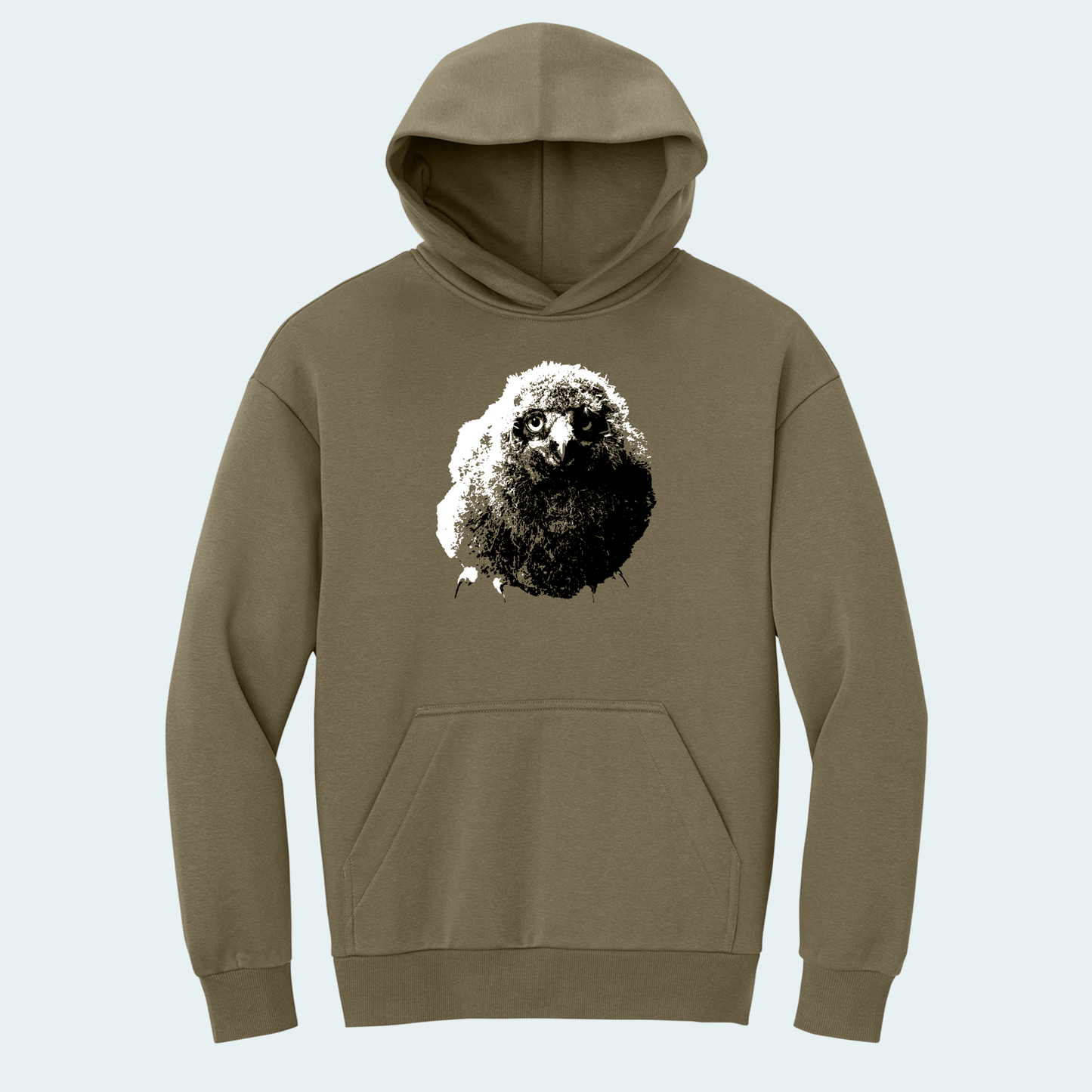 Snowy Owl Chick (Limited Edition for January) Heavy Hoodie