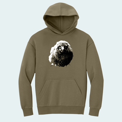 Snowy Owl Chick (Limited Edition for January) Heavy Hoodie