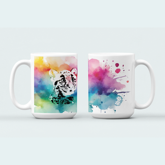 Clouded Leopard Cub (Limited Edition for January) Mug