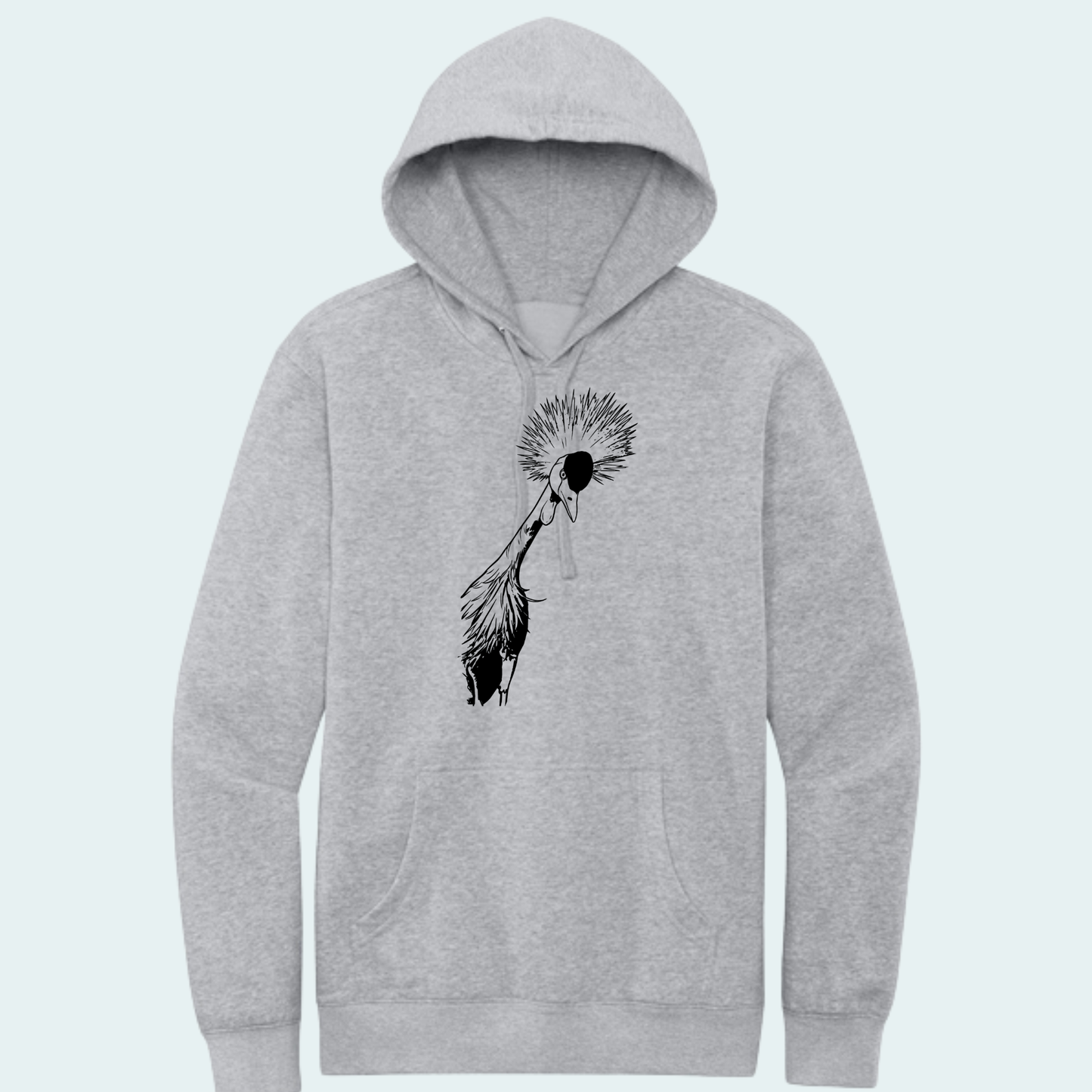 Grey Crowned Crane (Limited Edition for July) Hoodie