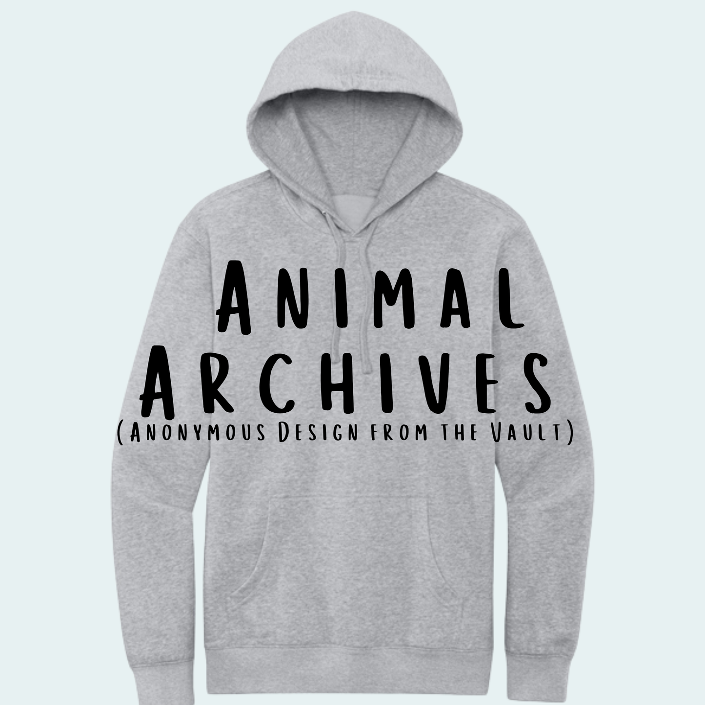 Animal Archives (Anonymous Design from the Vault) Hoodie