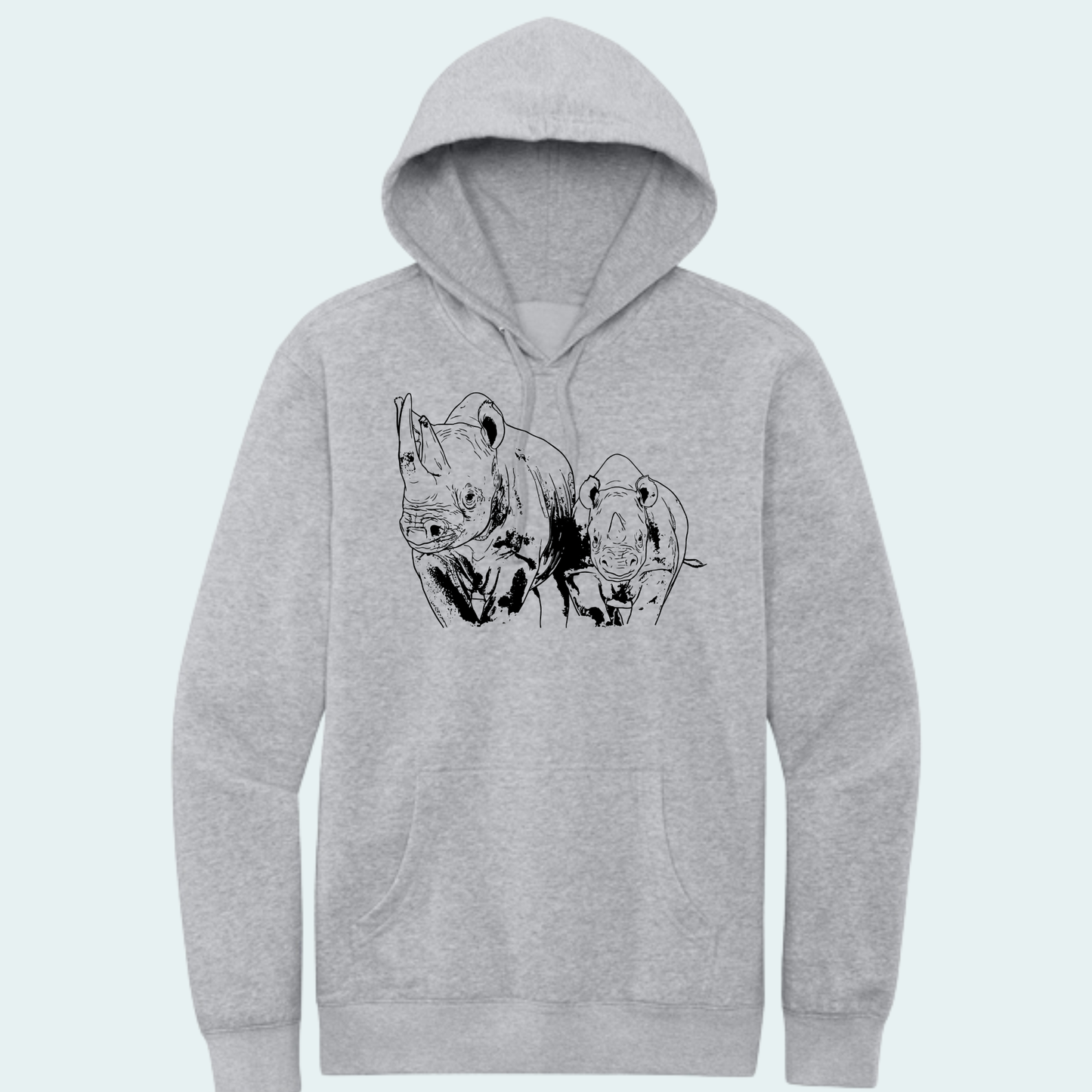 Rhino with Baby Fundraiser (Limited Edition for July) Hoodie