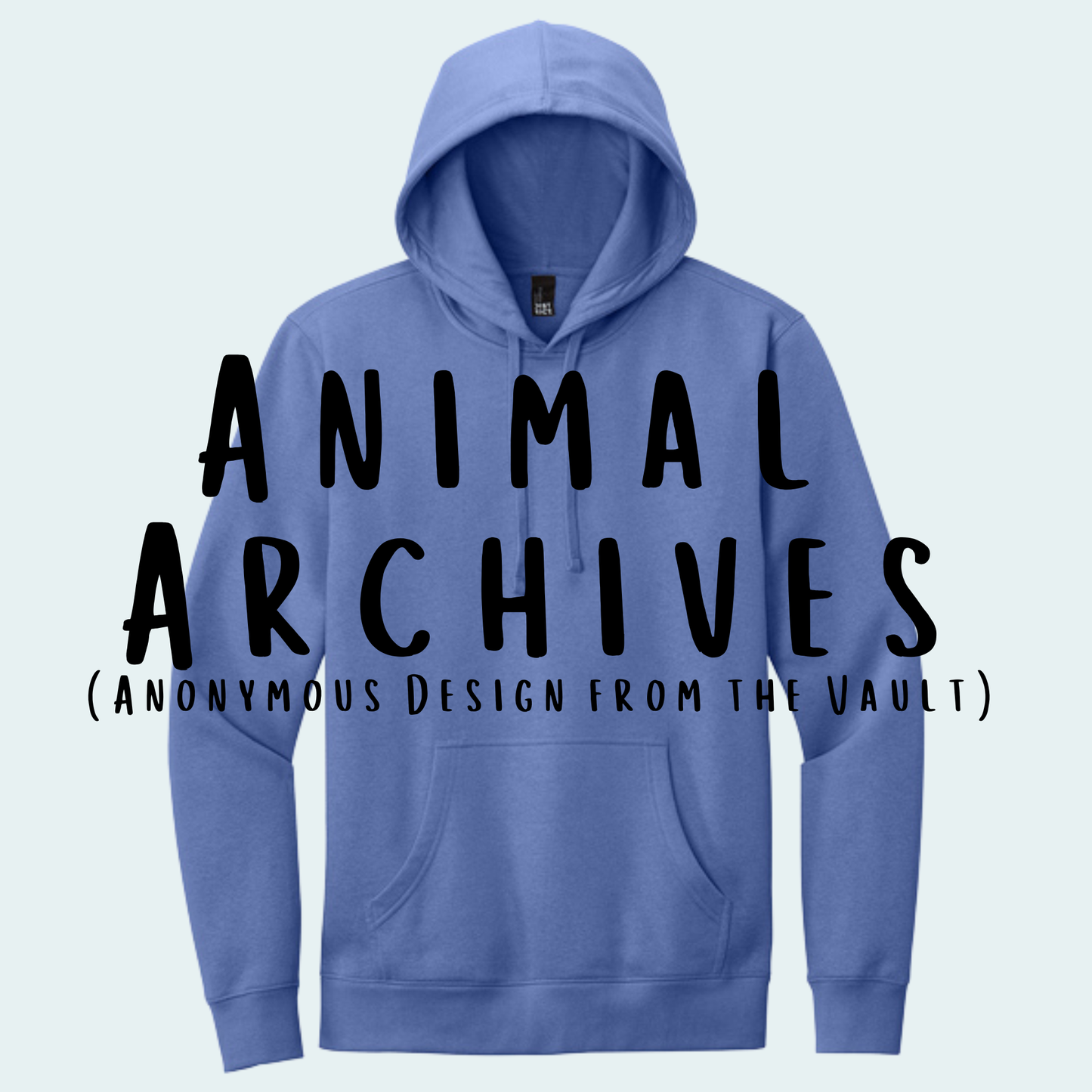 Animal Archives (Anonymous Design from the Vault) Hoodie