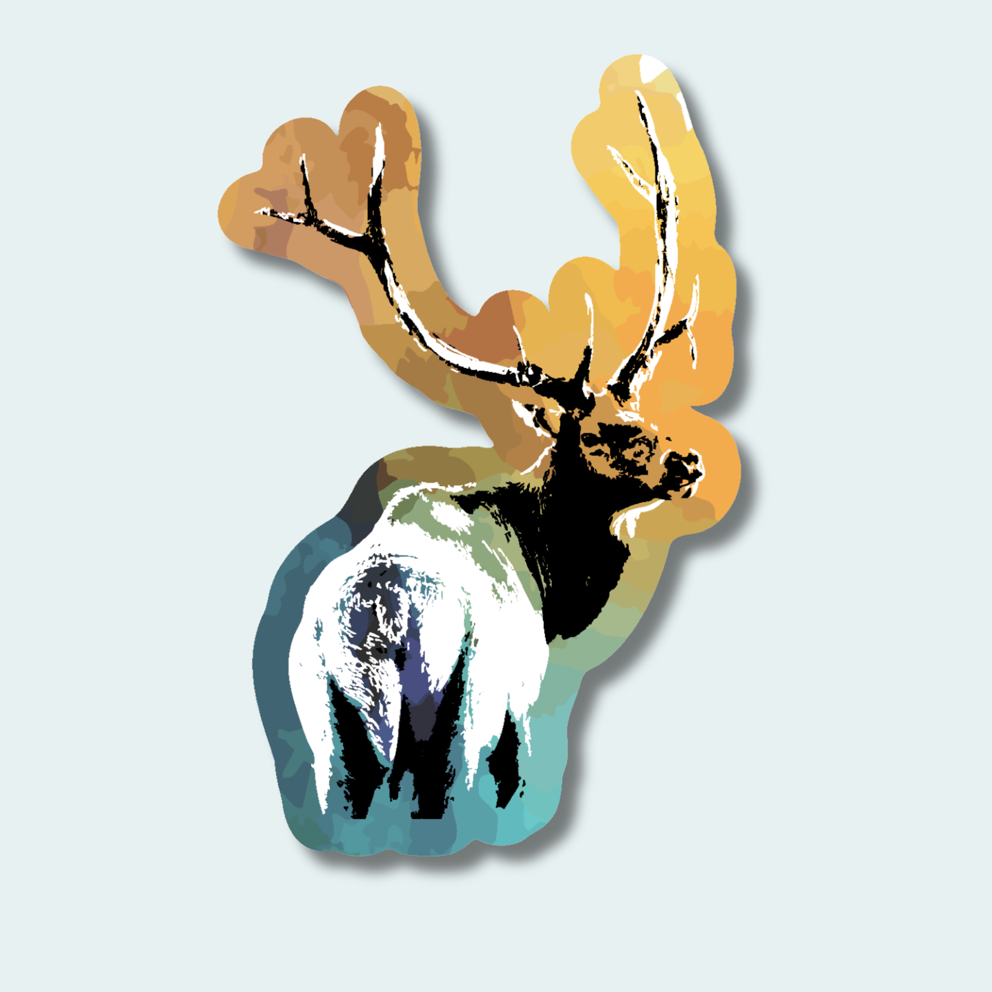 Elk (Limited Edition) 4in Sticker