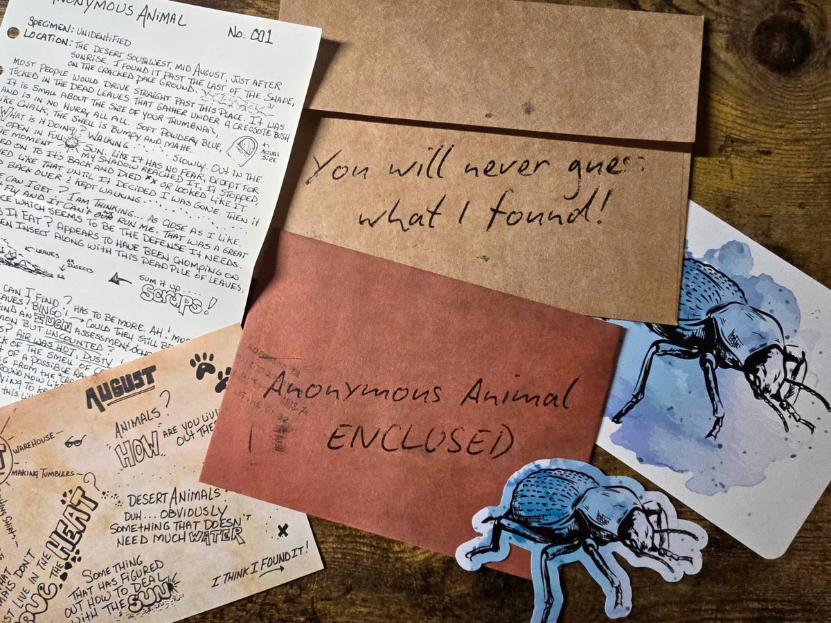 Anonymous Animal Eclosed - Letters from the Field (Monthly Subscription)