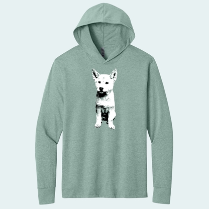 Dingo Pup (Limited Edition for January) Hooded Long Sleeve Tee
