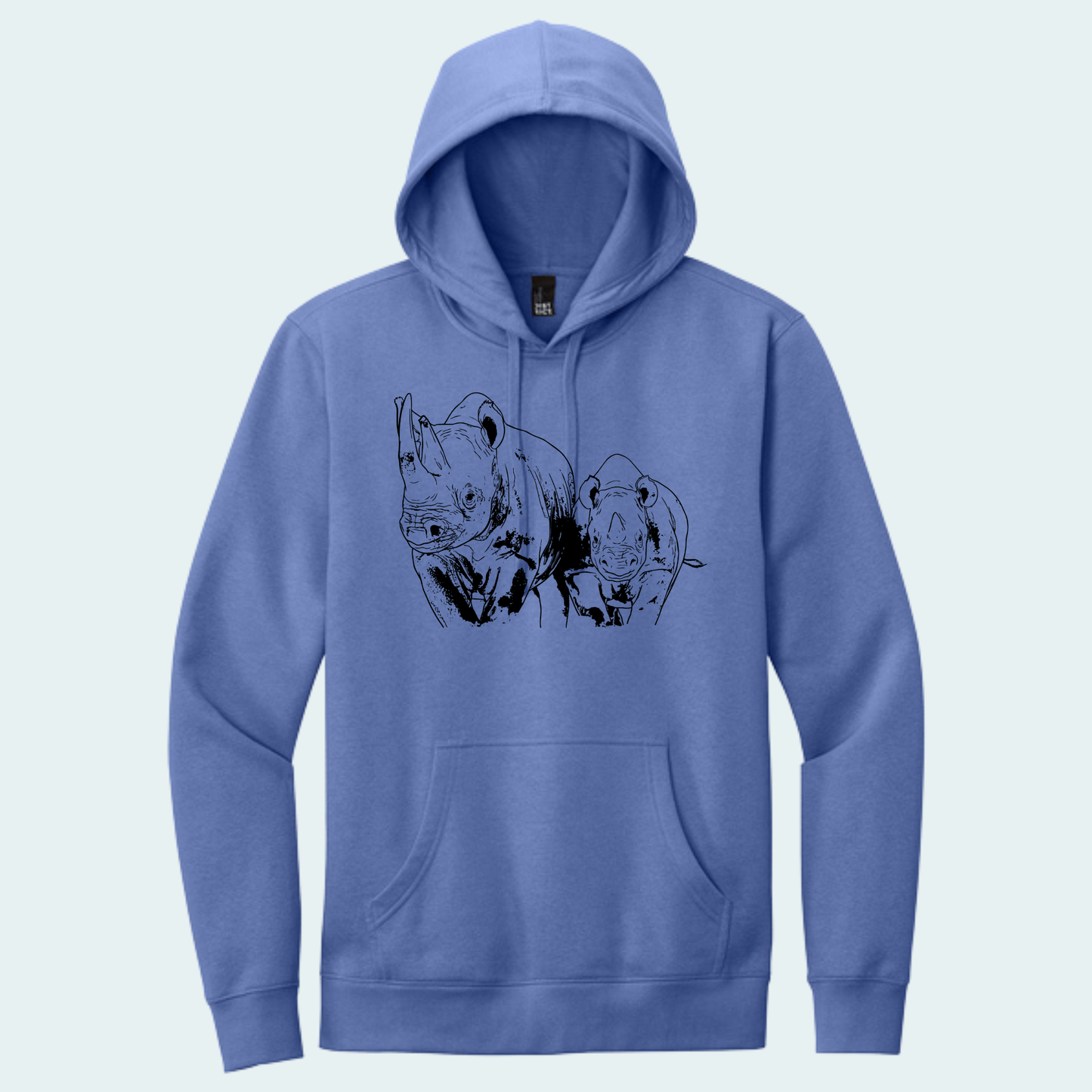 Rhino with Baby Fundraiser (Limited Edition for July) Hoodie