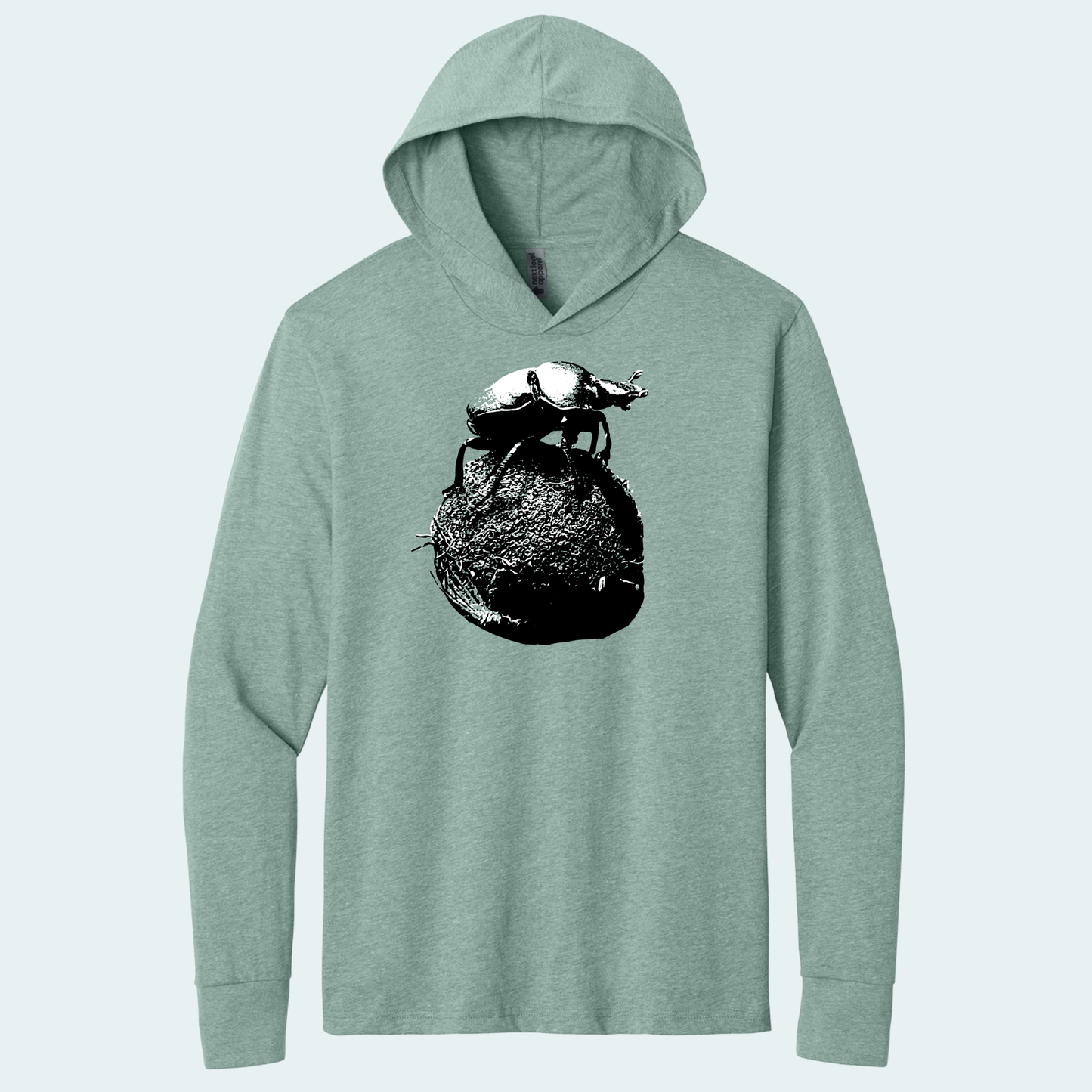 Dung Beetle (Limited Edition for February) Hooded Long Sleeve Tee