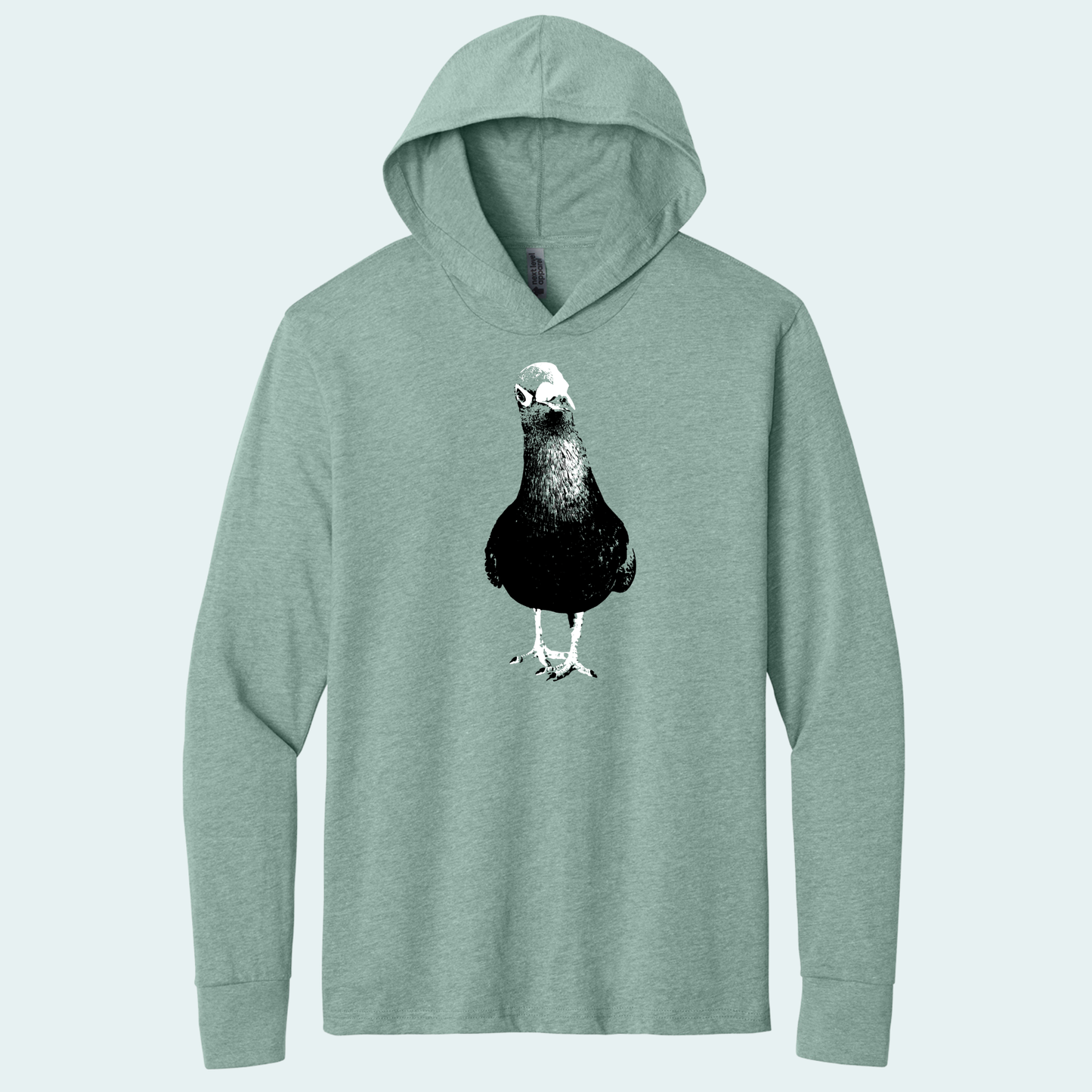 Pigeon (Limited Edition for February) Hooded Long Sleeve Tee