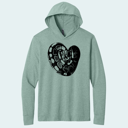 Ball Python (Limited Edition for February) Hooded Long Sleeve Tee