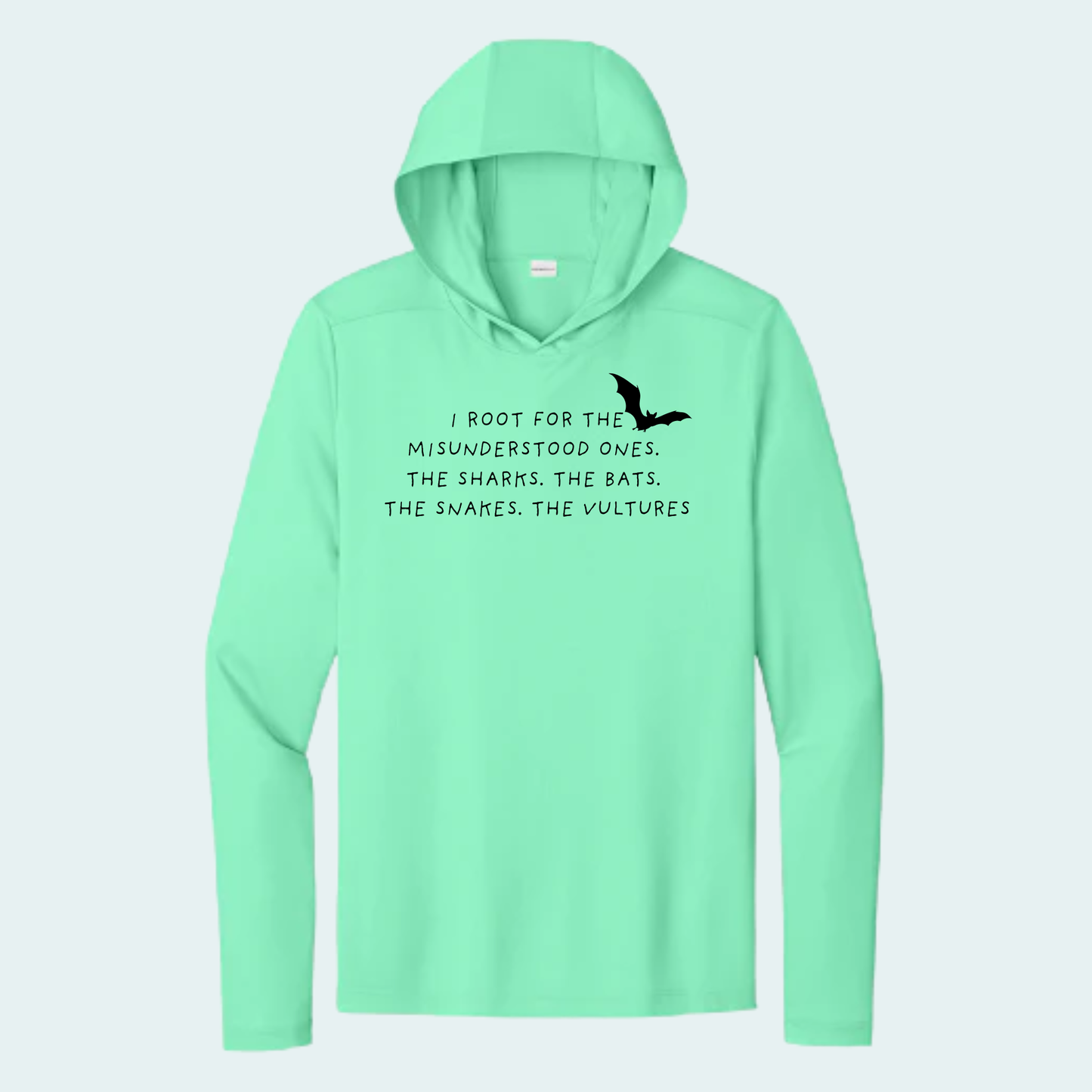 I root for the misunderstood (Limited Edition for July) Athletic Hooded Tee