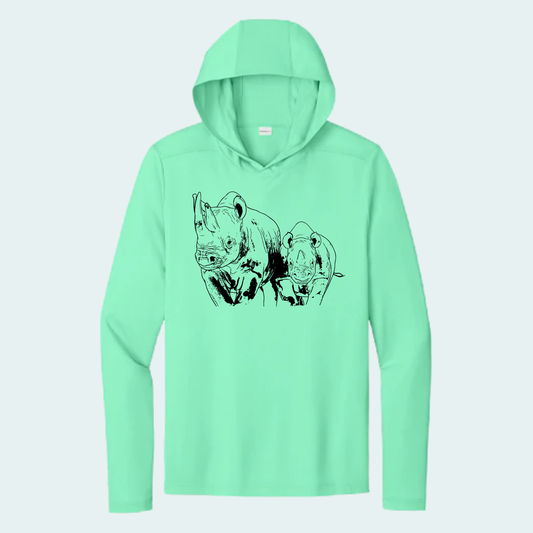 Golden Lion Tamarin (Limited Edition for July) Athletic Hooded Tee