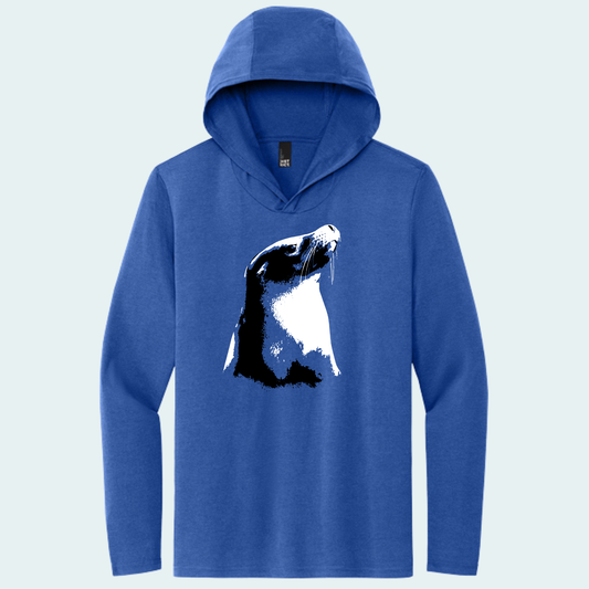 California Sea Lion (Limited Edition for March) Hooded Long Sleeve Tee