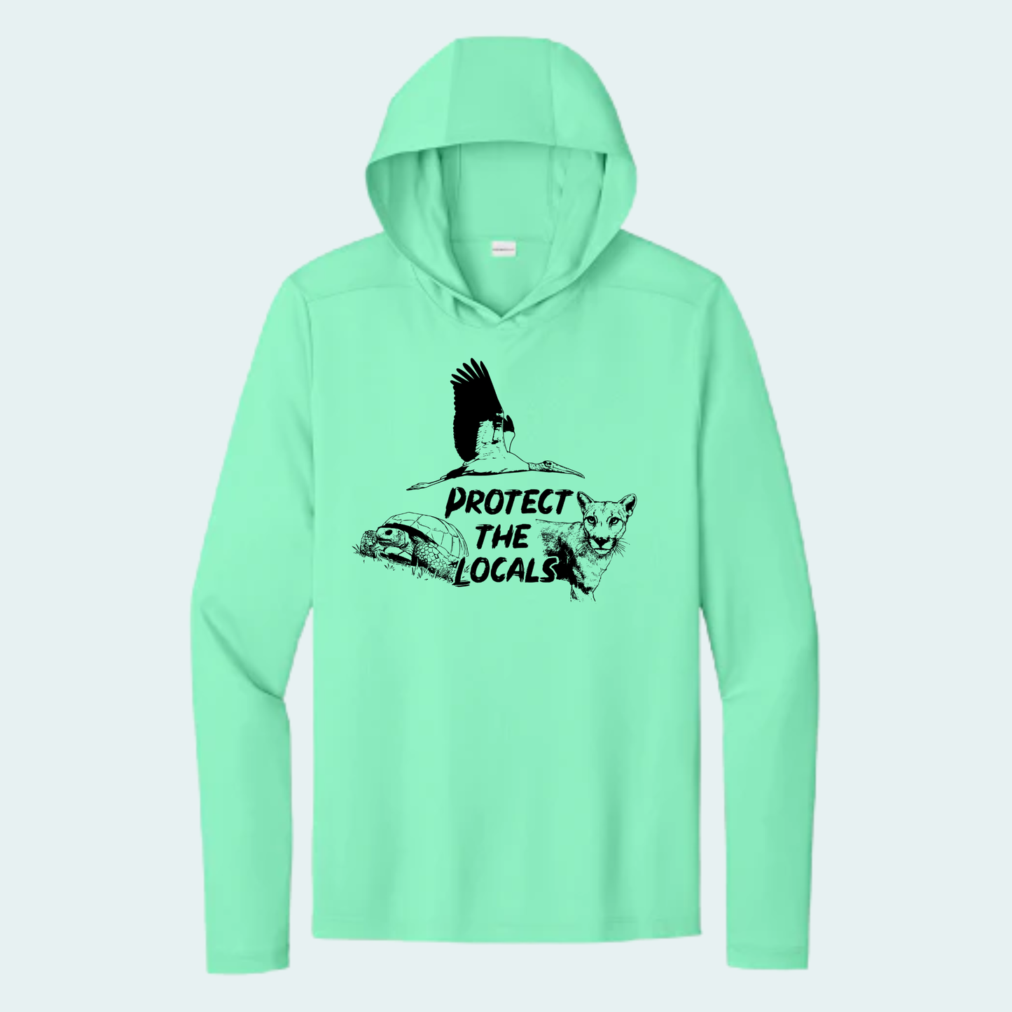 Protect the Locals Fundraiser (Limited Edition for July) Athletic Hooded Tee