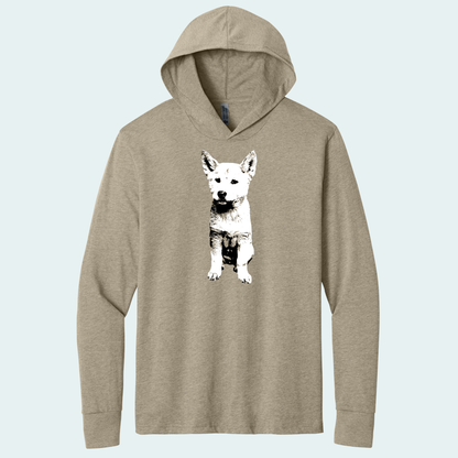 Dingo Pup (Limited Edition for January) Hooded Long Sleeve Tee