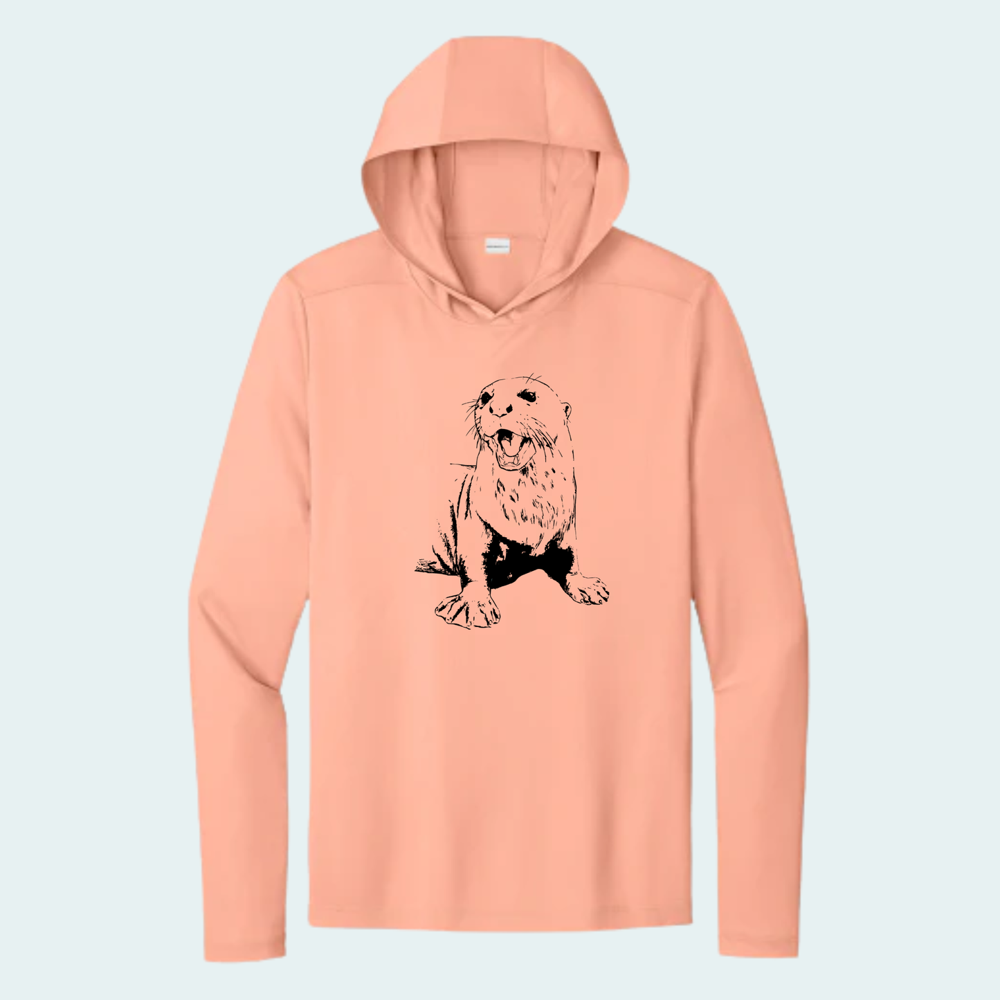 Giant River Otter (Limited Edition for July) Athletic Hooded Tee