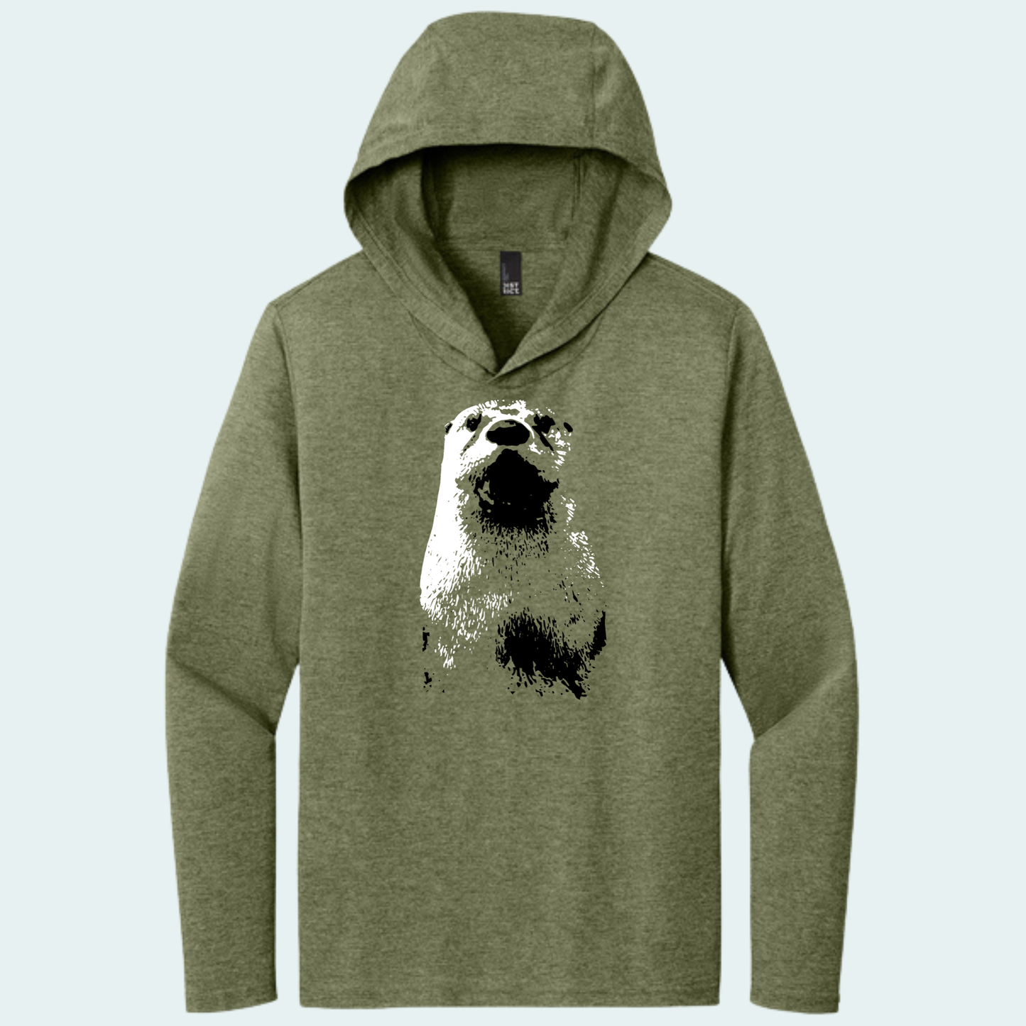North American River Otter (Limited Edition for March) Hooded Long Sleeve Tee