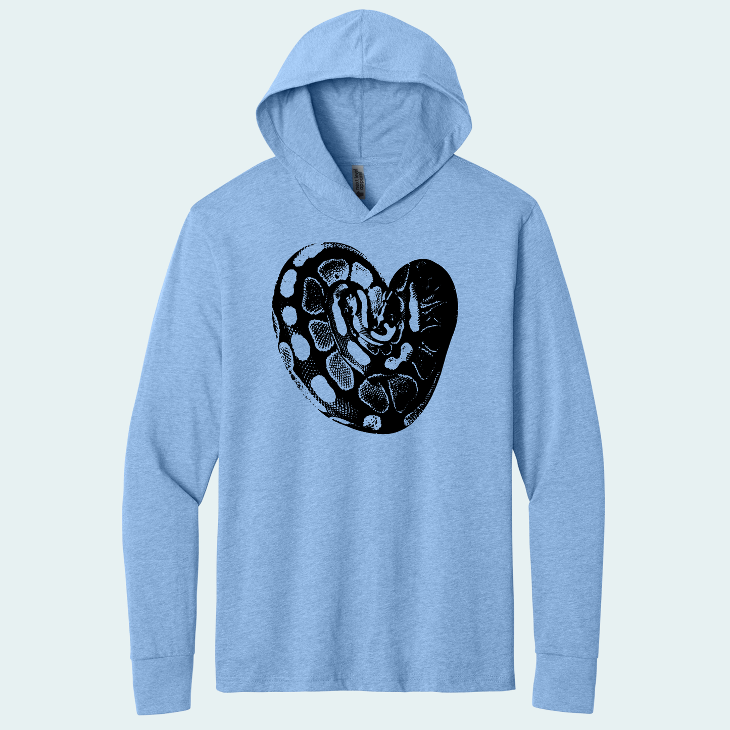 Ball Python (Limited Edition for February) Hooded Long Sleeve Tee