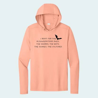 I root for the misunderstood (Limited Edition for July) Athletic Hooded Tee