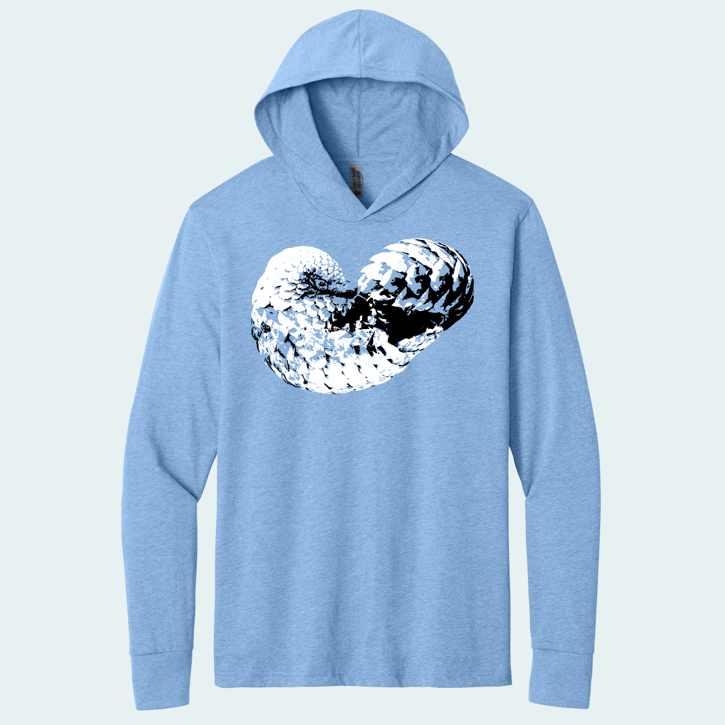 Pangolin Conservation and Research Foundation (Fundraiser) (Limited Edition for February) Hooded Long Sleeve Tee