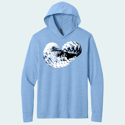 Pangolin Conservation and Research Foundation (Fundraiser) (Limited Edition for February) Hooded Long Sleeve Tee