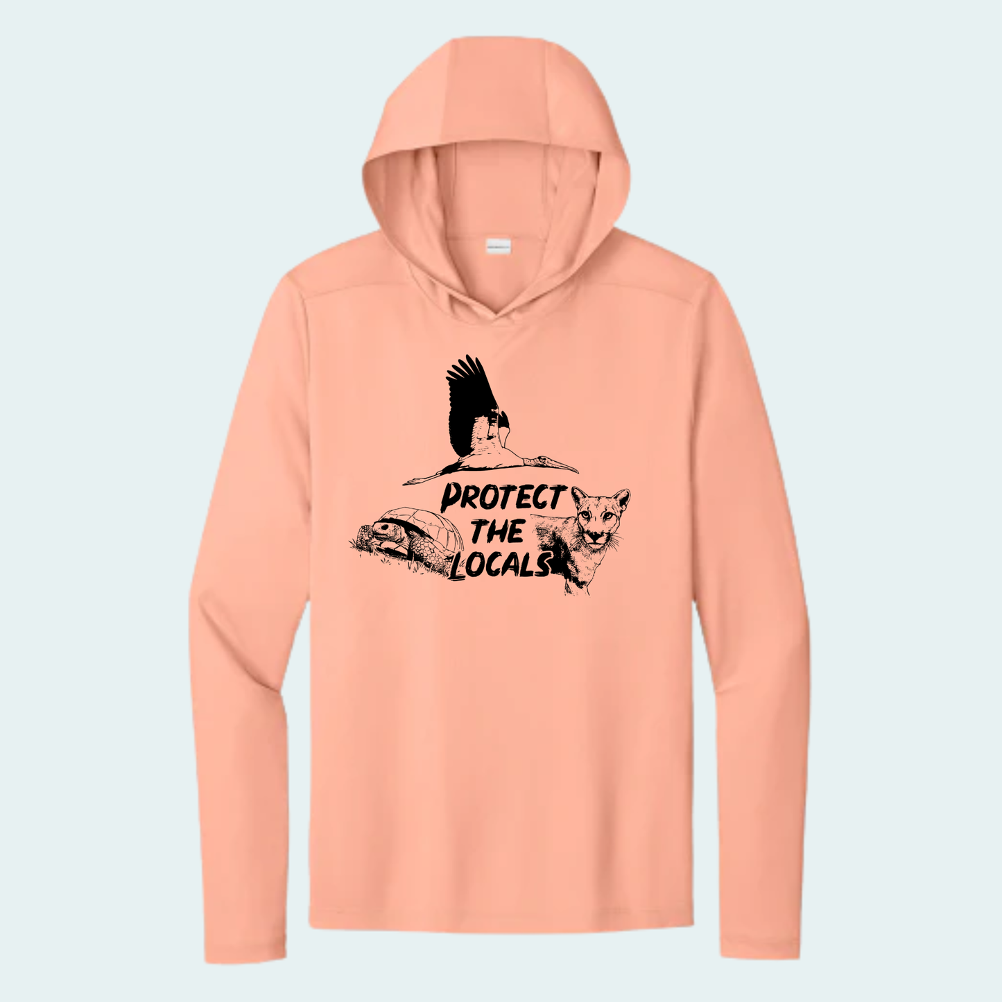 Protect the Locals Fundraiser (Limited Edition for July) Athletic Hooded Tee