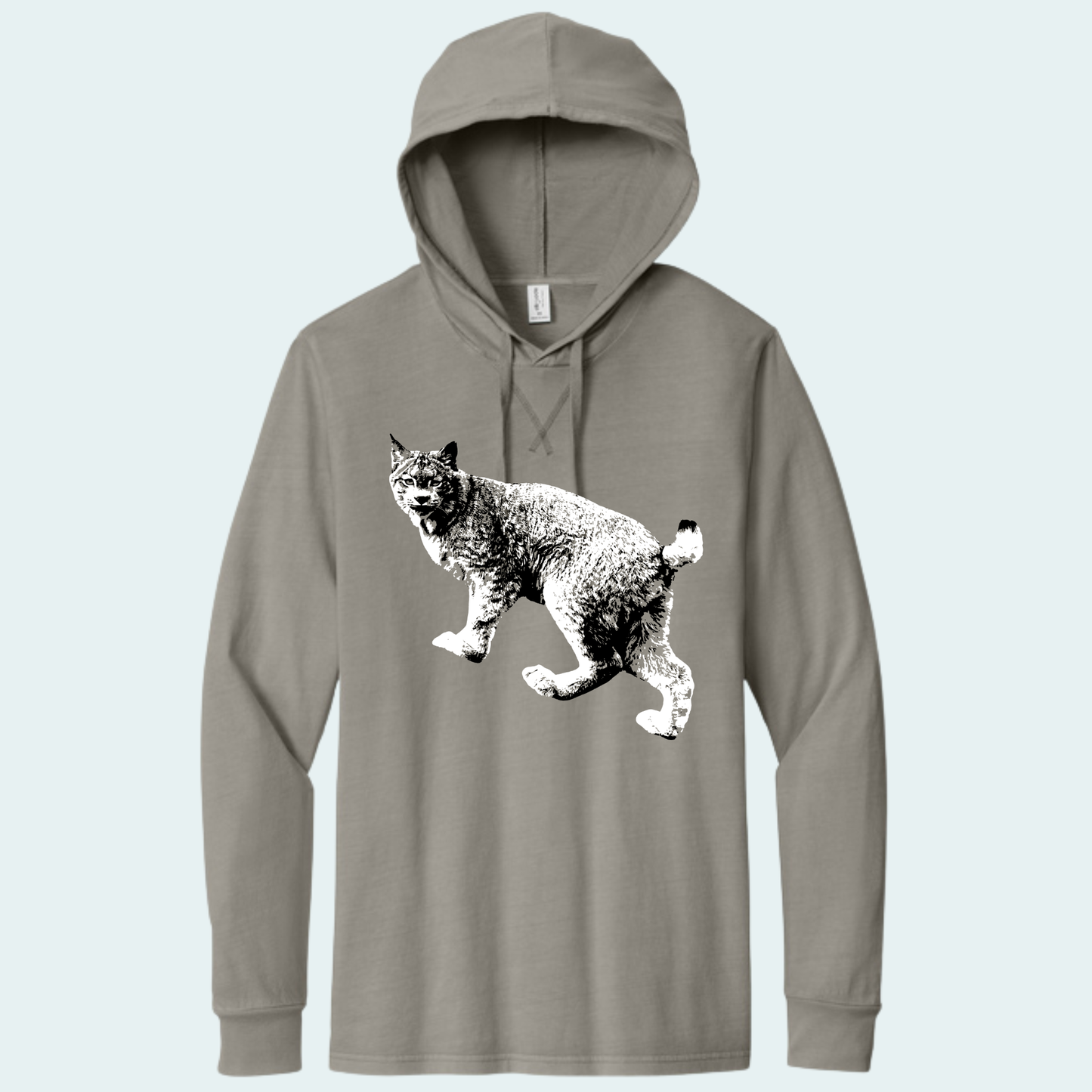 Canadian Lynx (Limited Edition for June) Organic Cotton Hoodie Tee