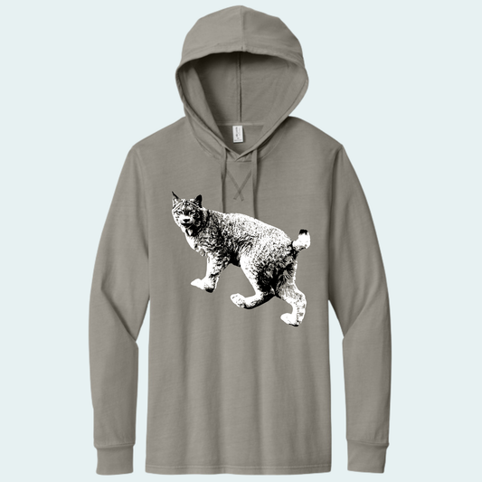 Canadian Lynx (Limited Edition for June) Organic Cotton Hoodie Tee