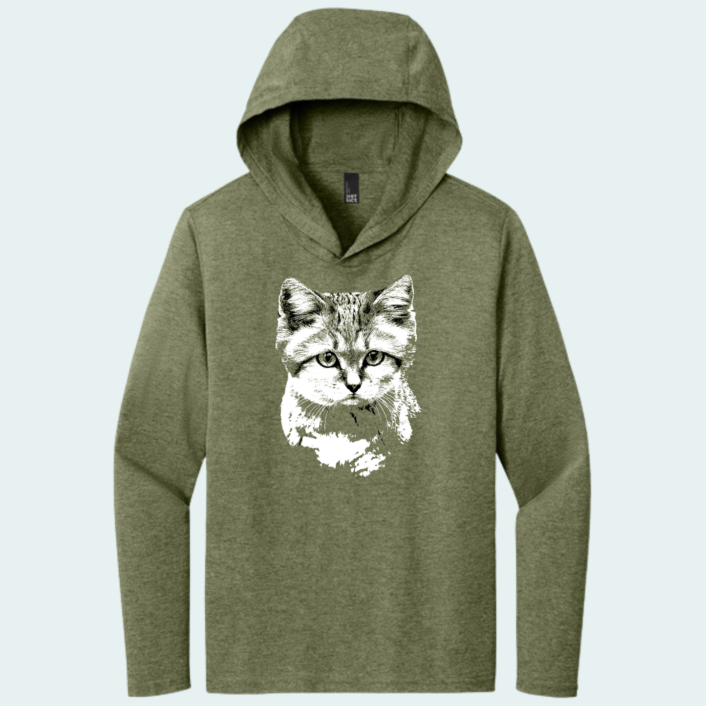 Sand Cat (Limited Edition for March) Hooded Long Sleeve Tee