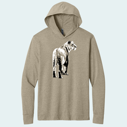 Lioness Simbonga Sanctuary Fundraiser (Limited Edition for January) Hooded Long Sleeve Tee
